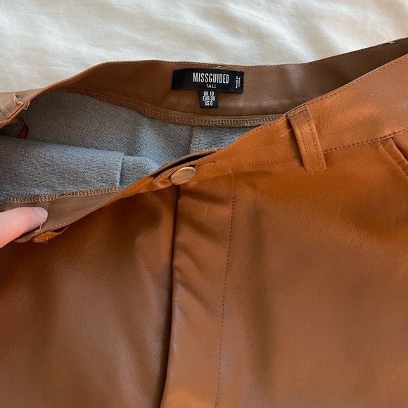 Tall Faux Leather Trousers - Picture 5 of 6